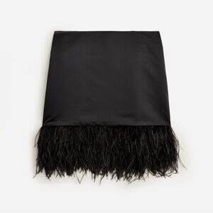 J.CREW ~Collection Feather-Hem Mini Skirt (NWT)
